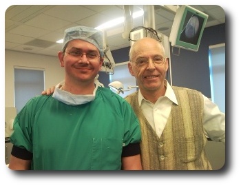 W Groningen dr Paczesny miał możliwość ćwiczenia zabiegów na kończynie górnej pod okiem samego prof. Reimera Hoffmana 